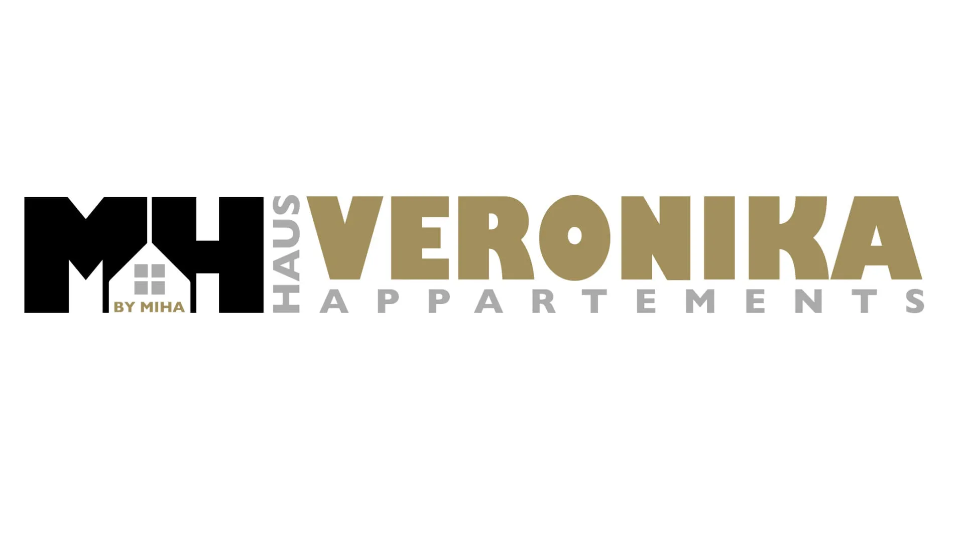 Logo von Haus Veronika mit Appartement-Design